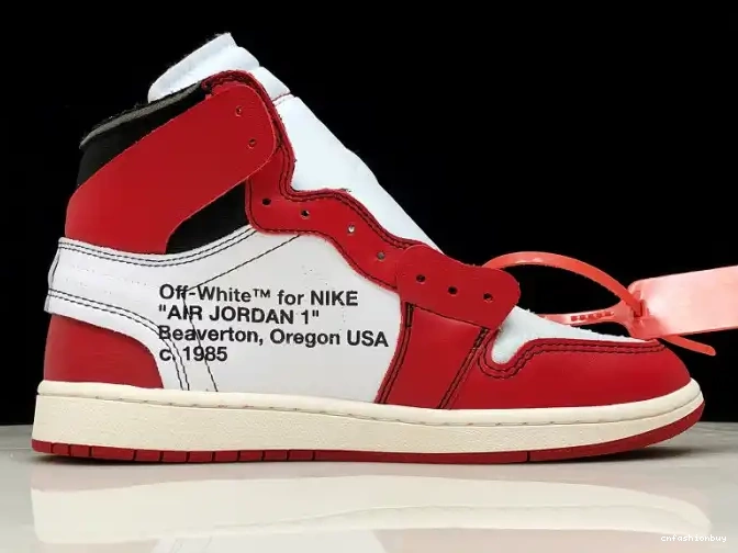 Ten Retro Chicago Jordan AA3834-101 Air The 1 Off-White 0629
